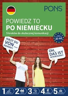 Powiedz to po niemiecku A1-A2 w.2 - Książki do nauki języka niemieckiego Powiedz to po niemiecku A1-A2 w.2 - Książki do nauki języka niemieckiego - miniaturka - grafika 1