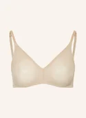 Biustonosze - Hanro Biustonosz Bustier Smooth Illusion beige - miniaturka - grafika 1