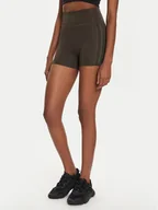 Spodenki damskie - adidas Szorty sportowe Optime 4-Inch IK5480 Khaki Slim Fit - miniaturka - grafika 1