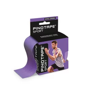 Taśma do kinesiotapingu Pinotape sport 5 cm fioletowa - Akcesoria do rehabilitacji - miniaturka - grafika 1
