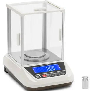 Waga laboratoryjna analityczna z osłoną LCD 300 g / 0.001 g - Wagi specjalistyczne - miniaturka - grafika 2