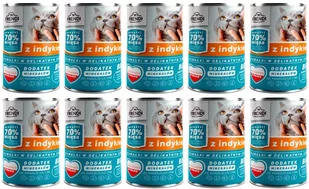 Frendi Frendi kawałki w delikatnym sosie z indykiem 10x400g 56586-uniw - Mokra karma dla kotów - miniaturka - grafika 1