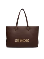 Torebki damskie - LOVE MOSCHINO Torebka JC4395PP0NKD031A Brązowy - miniaturka - grafika 1
