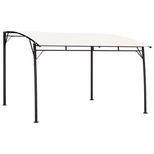 vidaXL Zadaszenie ogrodowe, 3 x 3 x 2,25 m, kremowe - Pawilony ogrodowe - miniaturka - grafika 1