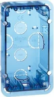 Wyłączniki światła i elektryczne - Kontakt Kontakt_Simon Puszka podtynkowa S500 1-modułowa. 2x K45 51020101-039 - miniaturka - grafika 1