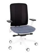 Fotele gamingowe - ErgoJunior WS Black, fotel obrotowy dla dzieci, krzesło obrotowe, do biurka, dziecięce, młodzieżowe, fotel gamingowy - miniaturka - grafika 1