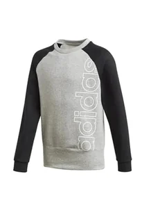 adidas Yb Logo Crew Bluza Dzieci - Bluzy dla dziewczynek - miniaturka - grafika 1