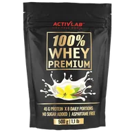 Odżywki białkowe - ActivLab 100% Whey Premium, smak waniliowy, 500 g - miniaturka - grafika 1