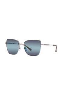 MICHAEL Michael Kors okulary przeciwsłoneczne damskie kolor niebieski - Okulary przeciwsłoneczne - miniaturka - grafika 1