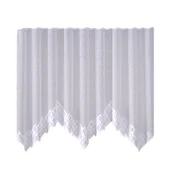 Firany - Firanka żakardowa IWONA 300 x 150 cm biała - miniaturka - grafika 1