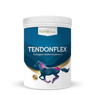 HorseLinePro Tendonflex 900g Collagen+MSM+Vitamin C DLA KONIA - Pasze dla zwierząt - miniaturka - grafika 1