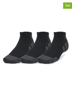 Skarpetki męskie - Under Armour Skarpety sportowe (3 pary) "Performance Tech" w kolorze czarnym - miniaturka - grafika 1