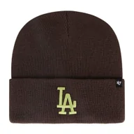 Czapki i chusty sportowe męskie - Brand `47 czapka zimowa Los Angeles Dodgers B-HYMKR12ACE-BWC brązowy OSFM - miniaturka - grafika 1