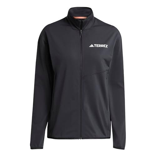 adidas dames Terrex Multi CLIMAWARM Full Zip Tech Fleece Jacket, black, L