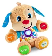 Zabawki interaktywne dla dzieci - Fisher Price Maskotka edukacyjna Piesek pluszak dla dziecka nauka rozwój - miniaturka - grafika 1