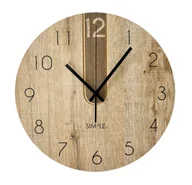 Zegary - Okrągły nowoczesny zegar ścienny F0-W97 - miniaturka - grafika 1