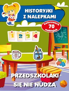 Przedszkolaki się nie nudzą. Historyjki z nalepkami - Kolorowanki, wyklejanki - miniaturka - grafika 2