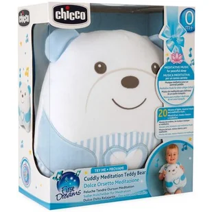 Maskotka CHICCO First Dreams Misiek Brzuszek 00012266200000 Niebieski - Maskotki i pluszaki - miniaturka - grafika 1