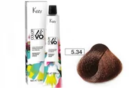 Farby do włosów i szampony koloryzujące - Farba do włosów Kezy Color Vivo 100 ml   5.34 tytoniowy jasny brąz - miniaturka - grafika 1