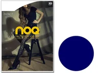 Rajstopy - Kryjące Rajstopy Z Wzorem Kwiatów 50Den Cosmos Blue 2 - miniaturka - grafika 1