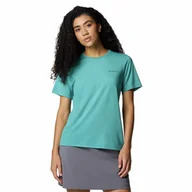 Koszulki i topy damskie - Koszulka damska Columbia Wild Springs Short Sleeve z krótkim rękawem - miniaturka - grafika 1