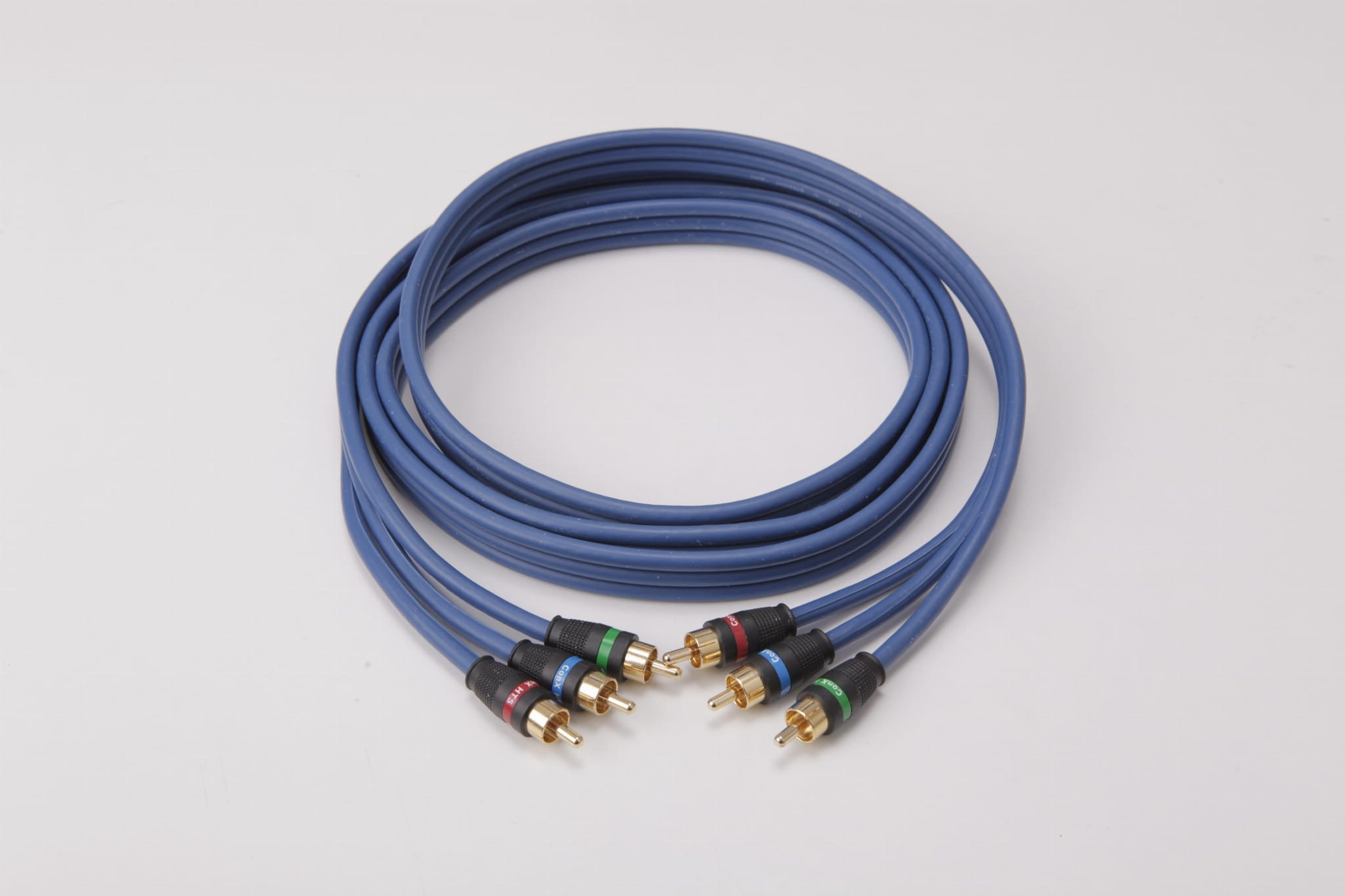 Kabel 4World CONX 3,0M HTS COMPONENT VIDEO 3RCA-3RCA STRAIGHT WIRE