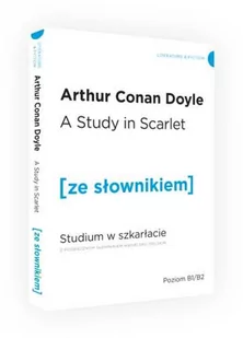 Doyle Arthur Conan Studium w szkarłacie ze słownikiem - Kryminały - miniaturka - grafika 1