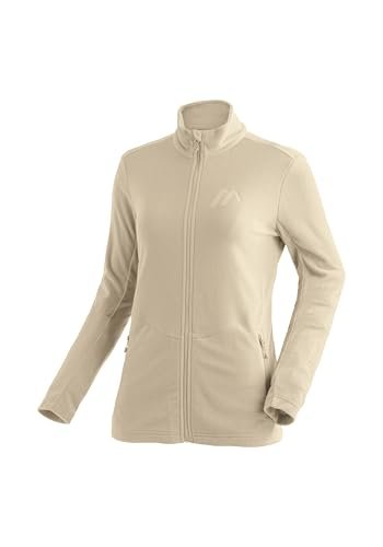 Maier Sports Denise Jacket W damska kurtka midlayer, łatwa w pielęgnacji kurtka polarowa z 2 kieszeniami na zamek błyskawiczny, krój Regular Fit