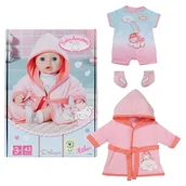 Akcesoria dla lalek - Baby Annabell Ubranko Kąpielowe Deluxe 3+ - miniaturka - grafika 1