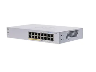 Cisco CBS110 Nie zarządzany L2 Gigabit Ethernet (10/100/1000) Obsługa PoE 1U Szary - Pozostałe akcesoria sieciowe - miniaturka - grafika 1