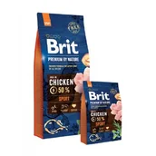 Sucha karma dla psów - Brit Premium By Nature Sport 15 kg - miniaturka - grafika 1
