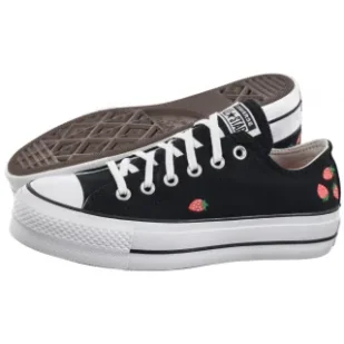 Trampki CTAS Lift Ox Black/Soft Red/White A14935C (CO775-a) Converse - Trampki damskie - miniaturka - grafika 1