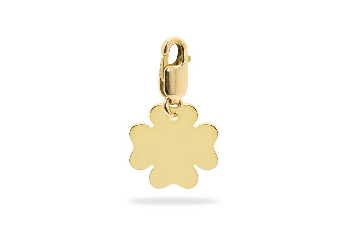 ZŁOTA ZAWIESZKA KONICZYNKA CHARMS 585 GRAWER 14KT