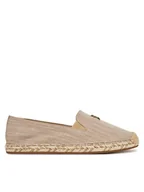 Espadryle damskie - Tommy Hilfiger Espadryle Chambray Espadrille FW0FW08539 Beżowy - miniaturka - grafika 1