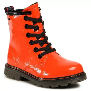 Buty dla dziewczynek - Trapery TOM TAILOR - 907160200 Dark Orange - grafika 1