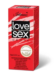 "Krople miłości" - INTIMECO LOVE SEX DROPS 15ml - Suplementy erotyczne - miniaturka - grafika 3