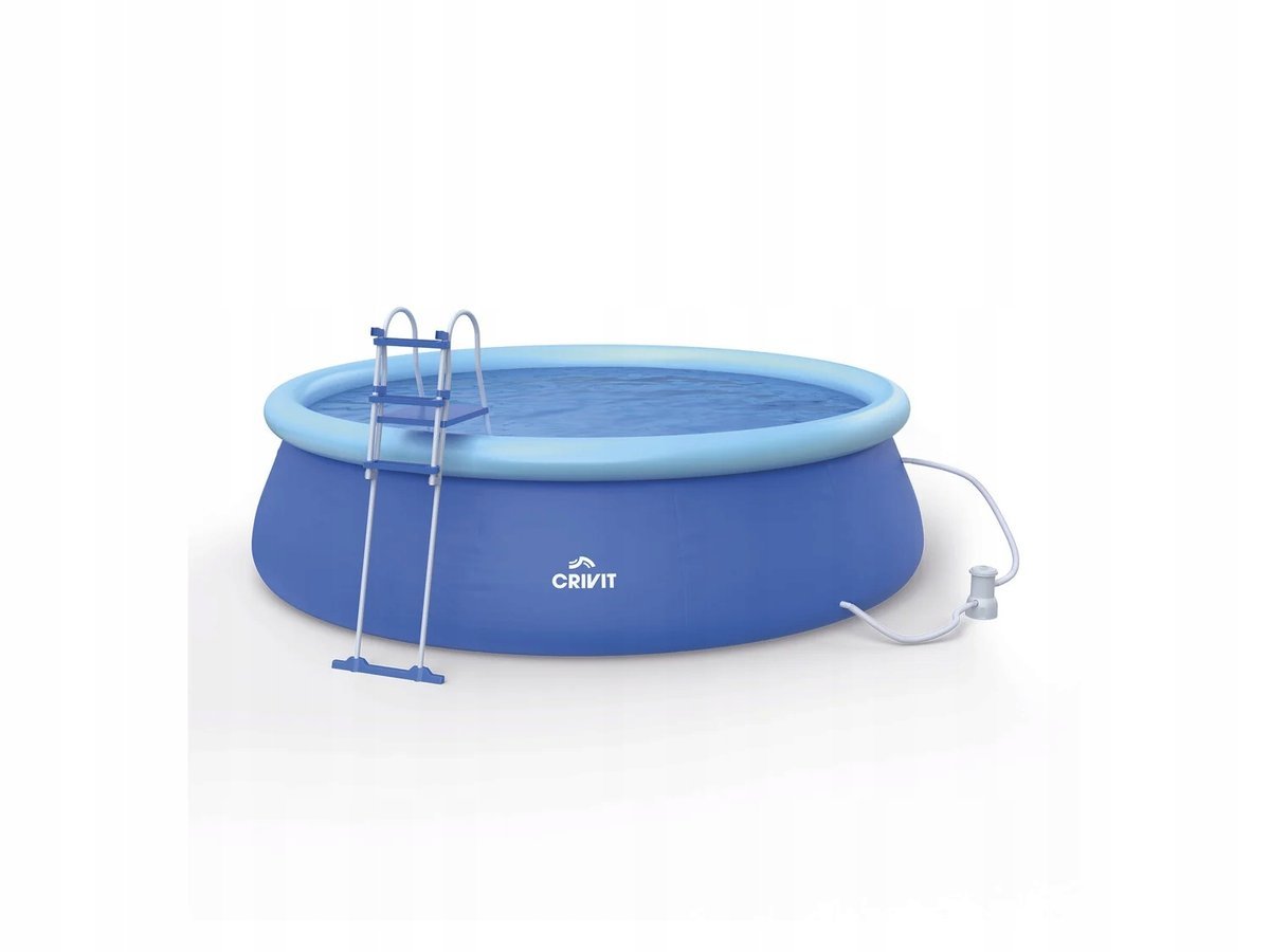 CRIVIT Easy Set Quick-up-Pool OGRODOWY ROZPOROWY OKRĄGŁY 457 x 122 cm