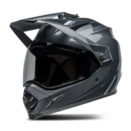 Kaski motocyklowe - Kask Adventure Bell Ps Mx-9 Adv Mips® Chromowany/SrebrnyL - miniaturka - grafika 1