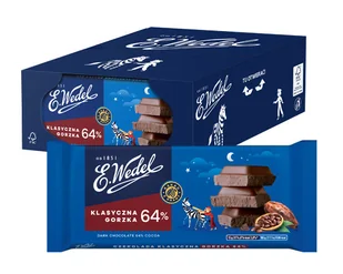 22 x Czekolada Gorzka Klasyczna 64% 90 g E.Wedel - Czekolada - miniaturka - grafika 1