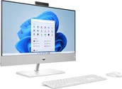 Zestawy komputerowe - Komputer HP Komputer All in One HP Pavilion 24-ca0700ng / 5A9J0EA / AMD Ryzen 5 / 16GB / SSD 512GB / AMD Radeon / FullHD / Win 11 / Biały - miniaturka - grafika 1