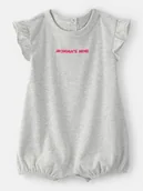 Pajacyki dla niemowląt - carter's Rampers w kolorze szaro-białym - miniaturka - grafika 1