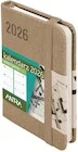 Kalendarze - Kalendarz 2026 A7 Awangarda TDW beżowy - miniaturka - grafika 1