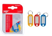 Zawieszki - Zawieszki do kluczy 6szt kolorowe - MP Main Paper - miniaturka - grafika 1