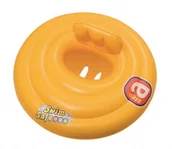 Materace dmuchane i koła do pływania - BESTWAY 32096 Koło do pływania kółko dmuchane siedzisko pomarańczowe 6-18 miesięcy - miniaturka - grafika 1