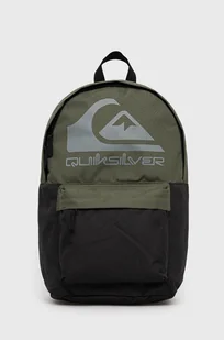 Quiksilver plecak męski kolor zielony duży wzorzysty - Plecaki - miniaturka - grafika 1