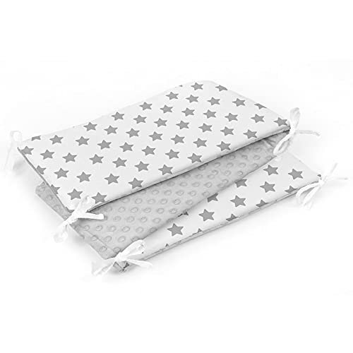 KOSPU Obszycie łóżka o wysokości 30cm, dostępne w wielu długościach (180, 210, 360 i 420 cm), na zewnątrz 100% bawełna, wypełnienie 100% poliestru, Gwiazdy 2