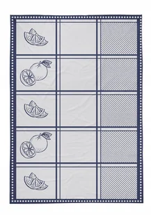 Ścierka Kuchenna Ściereczka 50 x 70 Cytrus Granat Naturalna Bawełna 100% - Ściereczki, gąbki, czyściki - miniaturka - grafika 1
