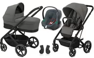 Wózki dziecięce - Cybex Balios S 3w1 Soho Grey - miniaturka - grafika 1