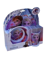 Wyposażenie pokoiku dziecięcego - Barbo Toys Frozen 3 pcs Melamine set w/o rim - miniaturka - grafika 1
