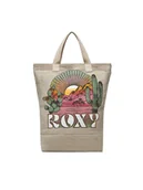 Plecaki - Roxy Plecak Drink The Wave ERJBP04876 Beżowy - miniaturka - grafika 1
